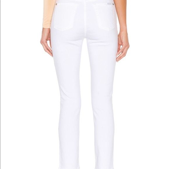 7 for all mankind white paperboy jeans - Picture 2 of 3